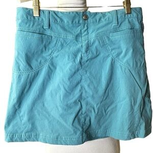 Athleta Skort Skirt Shorts Pockets Tennis Golf Lined Size 8 blue